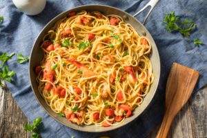 lobster scampi linguine