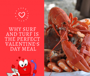 Surf and Turf for Valentines Day