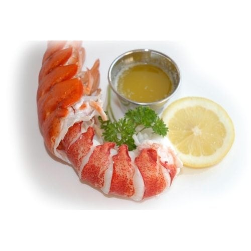 Lobster Tail with Butter and Lemon