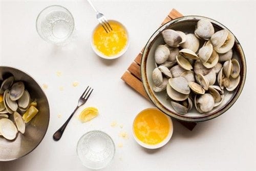 steamed littleneck clams
