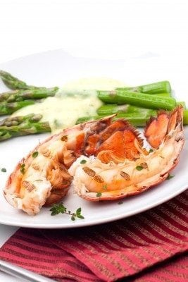 Cooked Maine Lobster Tails