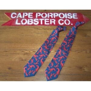 Silk Lobster Neck Tie